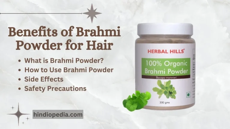 Benefits of Brahmi Powder for Hair