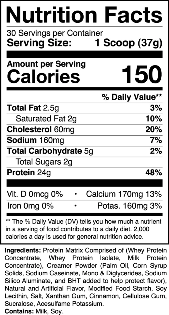 1st Phorm Level-1 CINNAMON COOKIE BATTER