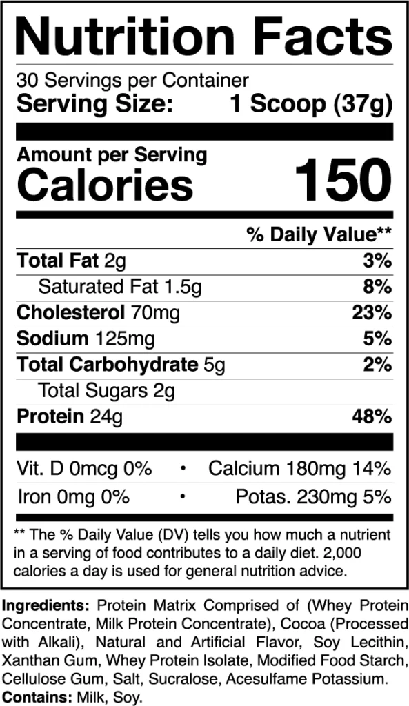 1st Phorm Level-1 MILK CHOCOLATE