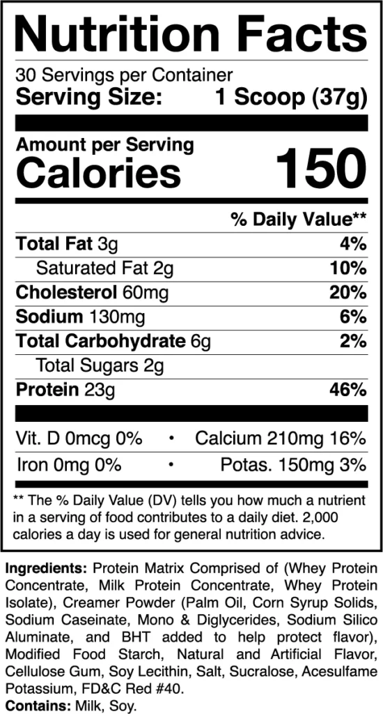 1st Phorm Level-1 STRAWBERRY MILKSHAKE