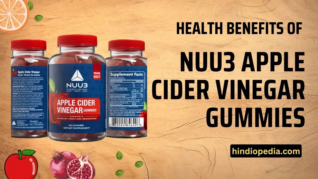 Nuu3 Apple Cider Vinegar Gummies