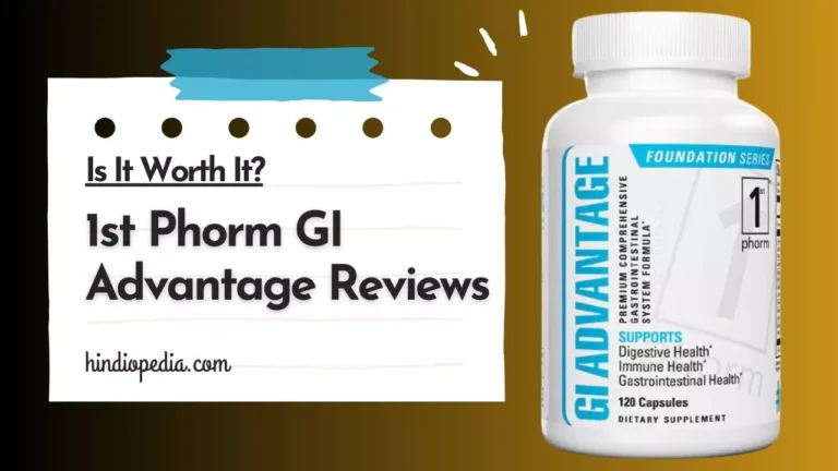 1st Phorm GI Advantage Reviews