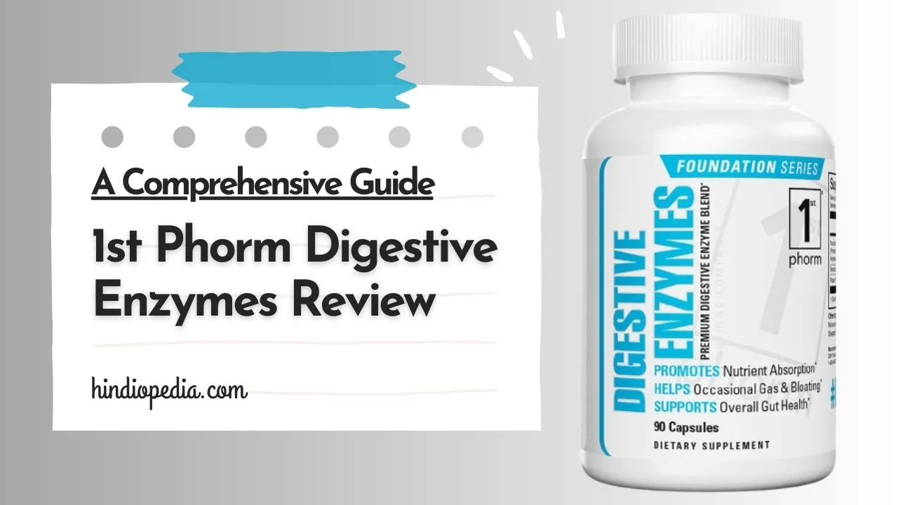 1st Phorm Digestive Enzymes Review