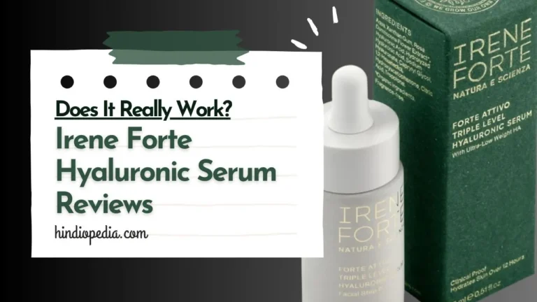 Irene Forte Hyaluronic Serum Reviews