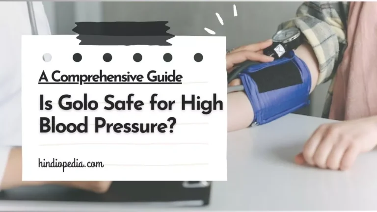 Is Golo Safe for High Blood Pressure?