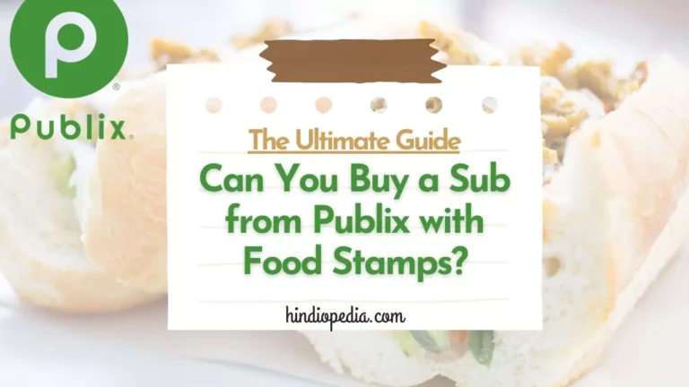 Can You Buy a Sub from Publix with Food Stamps