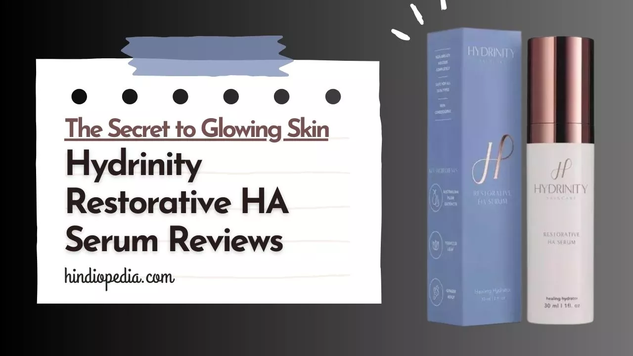 Hydrinity Restorative HA Serum Reviews