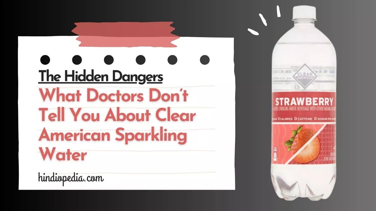 is clear american sparkling water bad for you