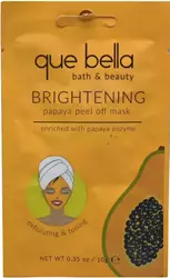 Que Bella Brightening Papaya Peel-Off Mask