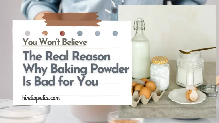 Is Baking Powder Bad for You