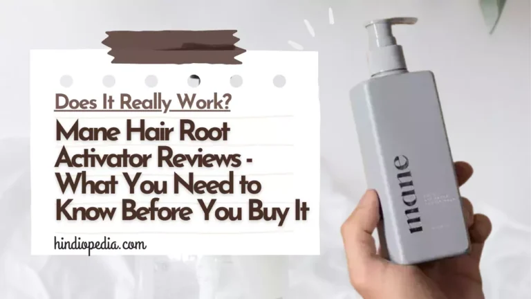 Mane Hair Root Activator Reviews