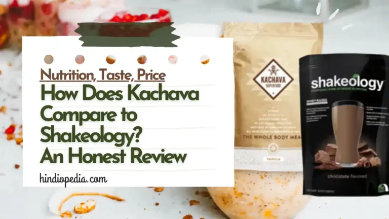 How Does Kachava Compare to Shakeology