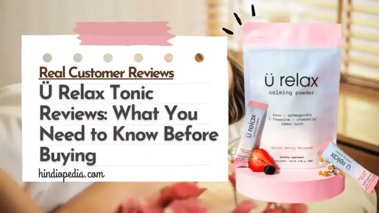 Ü Relax Tonic Reviews