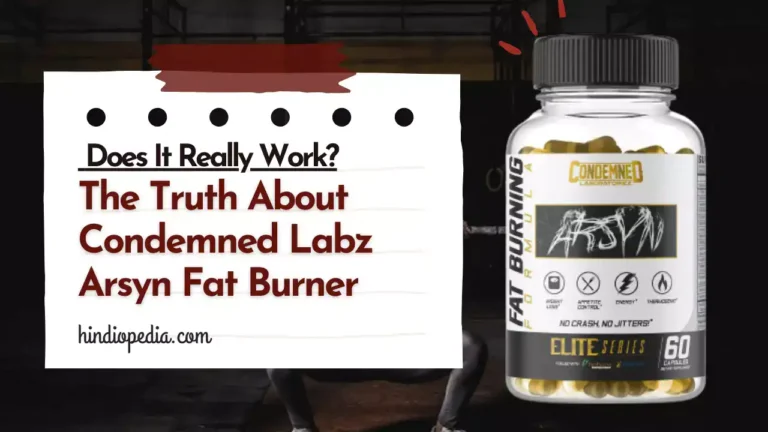 Condemned Labz Arsyn Fat Burner Reviews