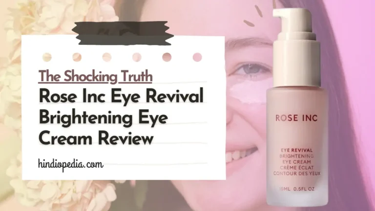 Rose Inc Eye Cream Review