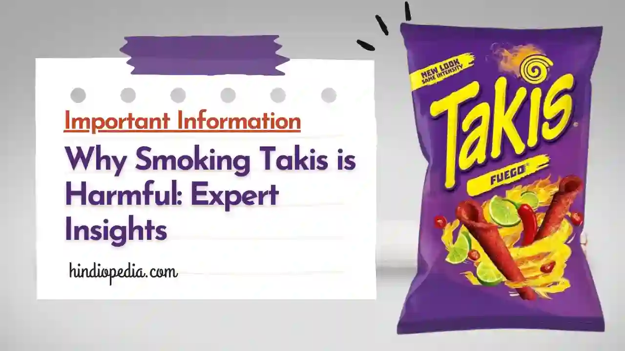 Is Smoking Takis Bad for You