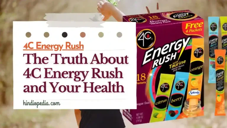 Is 4C Energy Rush Bad for You