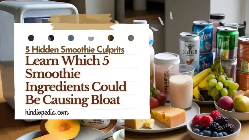 Smoothies and Bloating